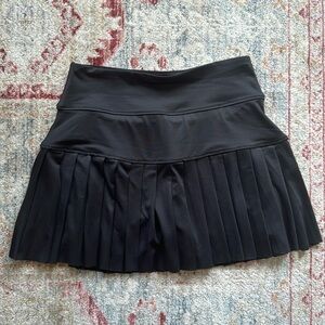 NWOT Kyodan Pleated Black Tennis Skirt